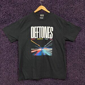 Deftones Private Music 2025 NA Tour City Lights T-Shirt Size Extra Large